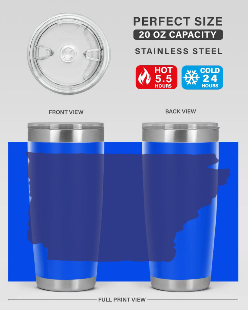 Arkansas 47#- stateflags- Tumbler