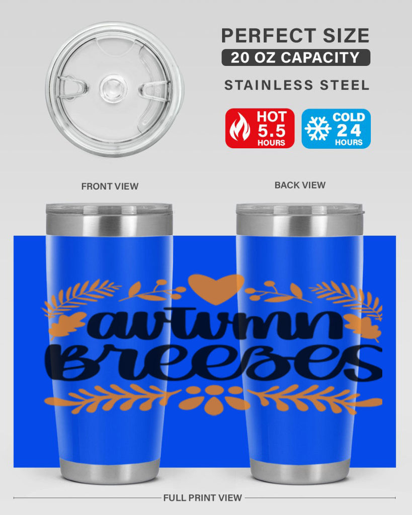 Autumn Breezes 474#- fall- Tumbler