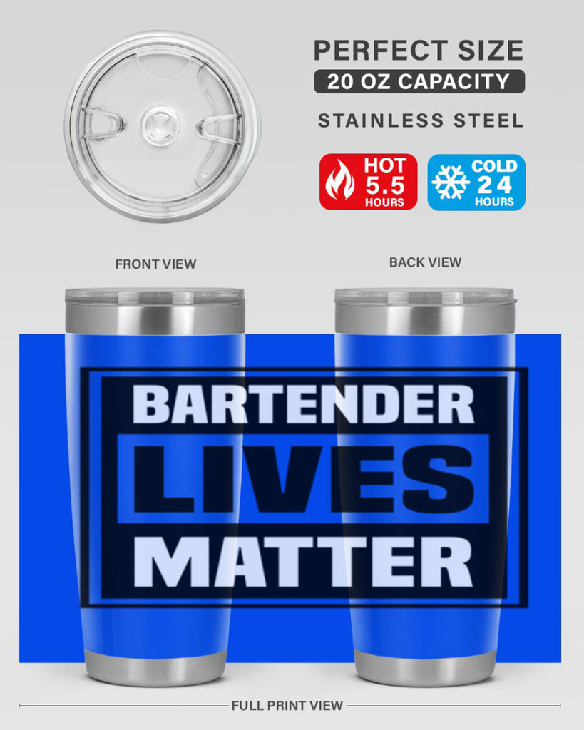 BARTENDER Style 7#- bartender- tumbler