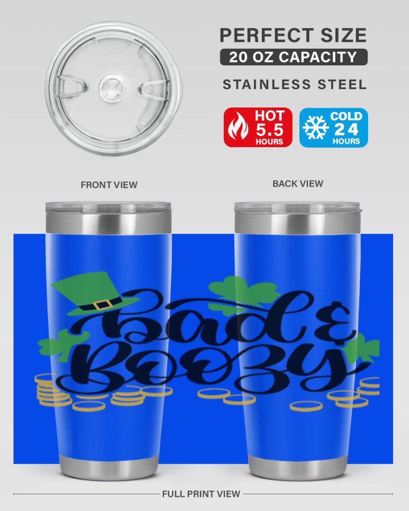 Bad Boozy Style 106#- St Patricks Day- Tumbler