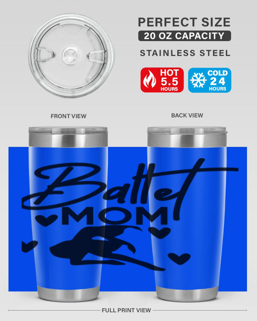 Ballet Mom 10#- ballet- Tumbler