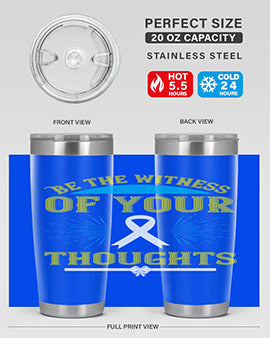 Be the witness of your thoughts Style 48#- self awareness- Tumbler