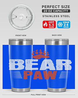 Bear paw 4#- Bears- Tumbler