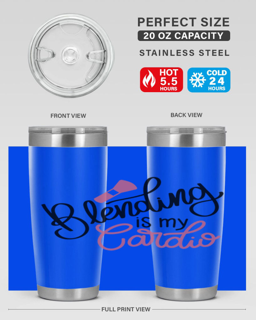 Blending is my Cardio Style 129#- make up- Tumbler
