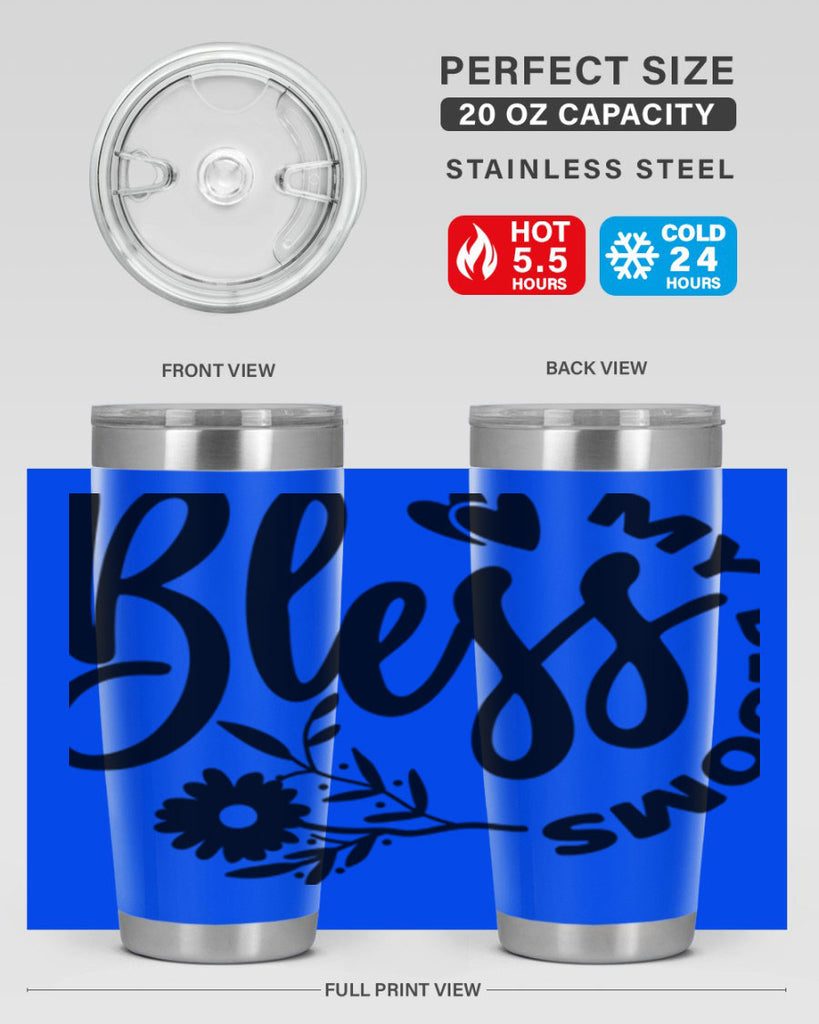Bless My Blooms47#- spring- Tumbler