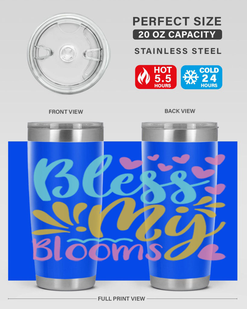 Bless my blooms Style 69#- summer- Tumbler