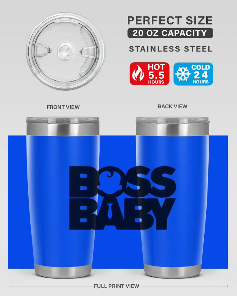 Boss Baby On Board 1#- black words phrases- Cotton Tank