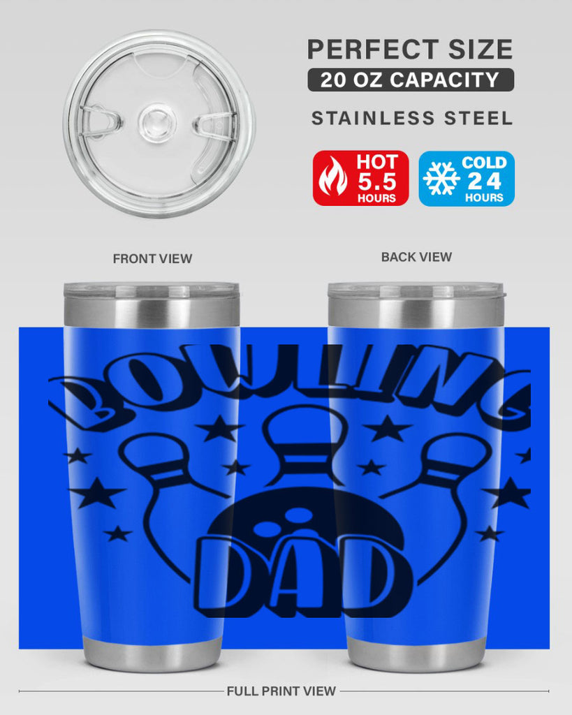 Bowling dad 1406#- bowlig- Tumbler