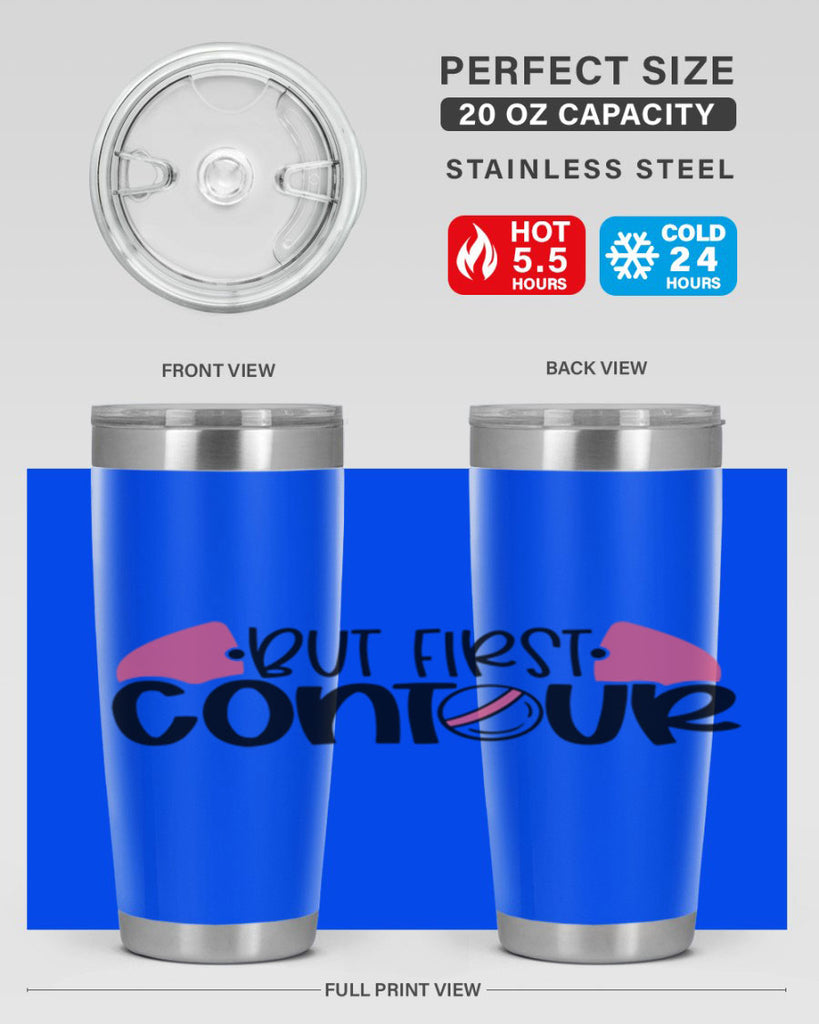 But First Contour Style 121#- make up- Tumbler