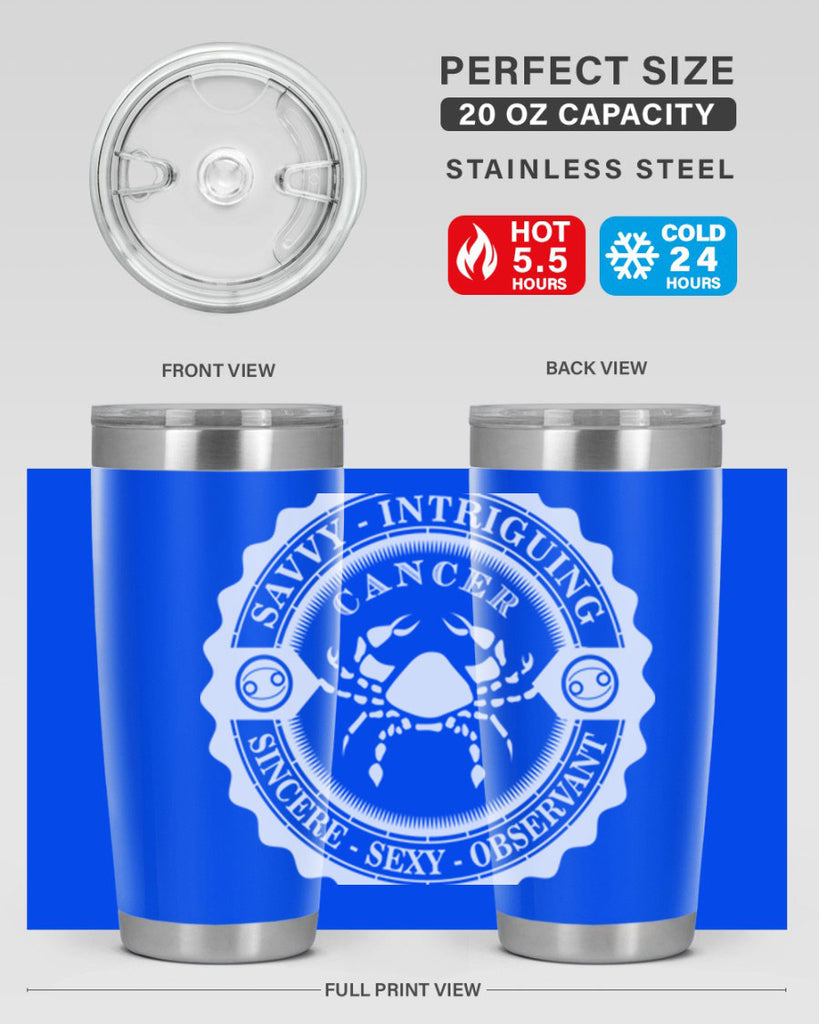 Cancer 16#- zodiac- Tumbler