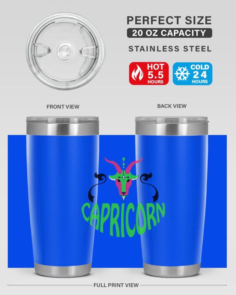 Capricorn 189#- zodiac- Tumbler