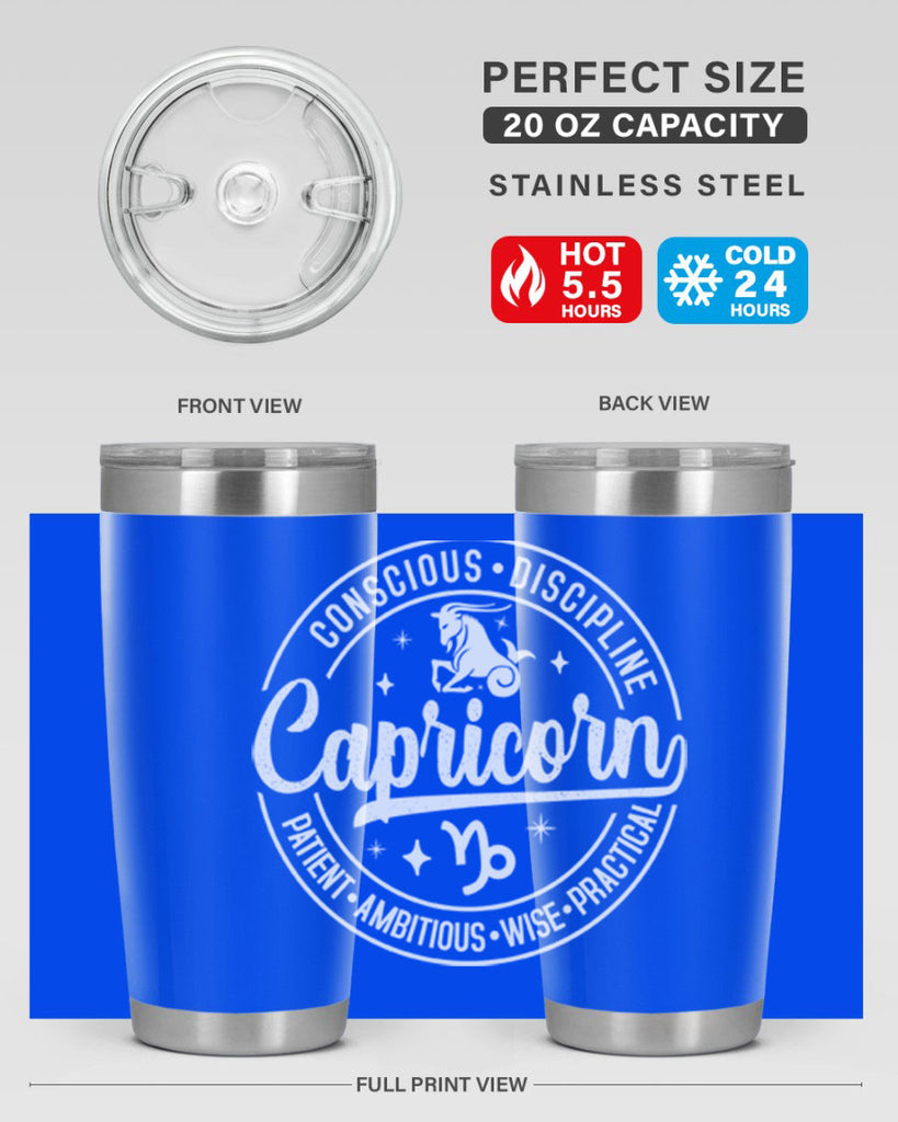 Capricorn 191#- zodiac- Tumbler