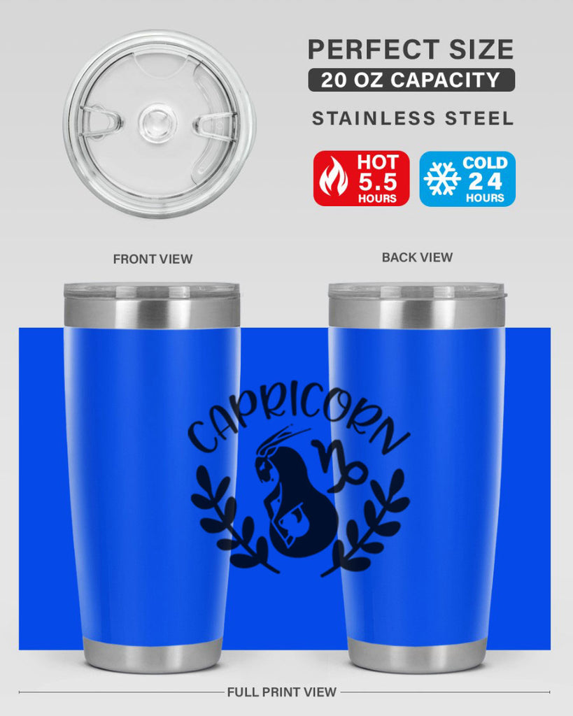 Capricorn 192#- zodiac- Tumbler