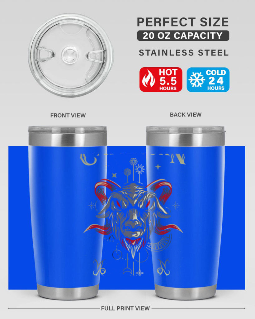 Capricorn 198#- zodiac- Tumbler