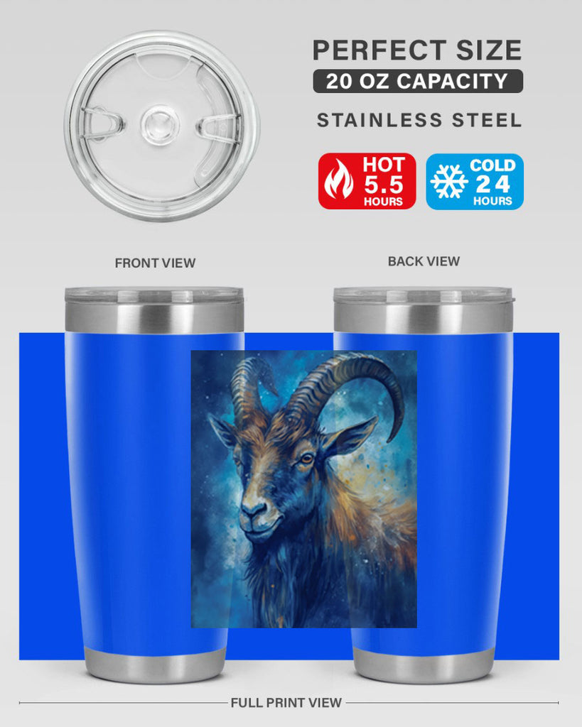 Capricorn 37#- zodiac- Tumbler