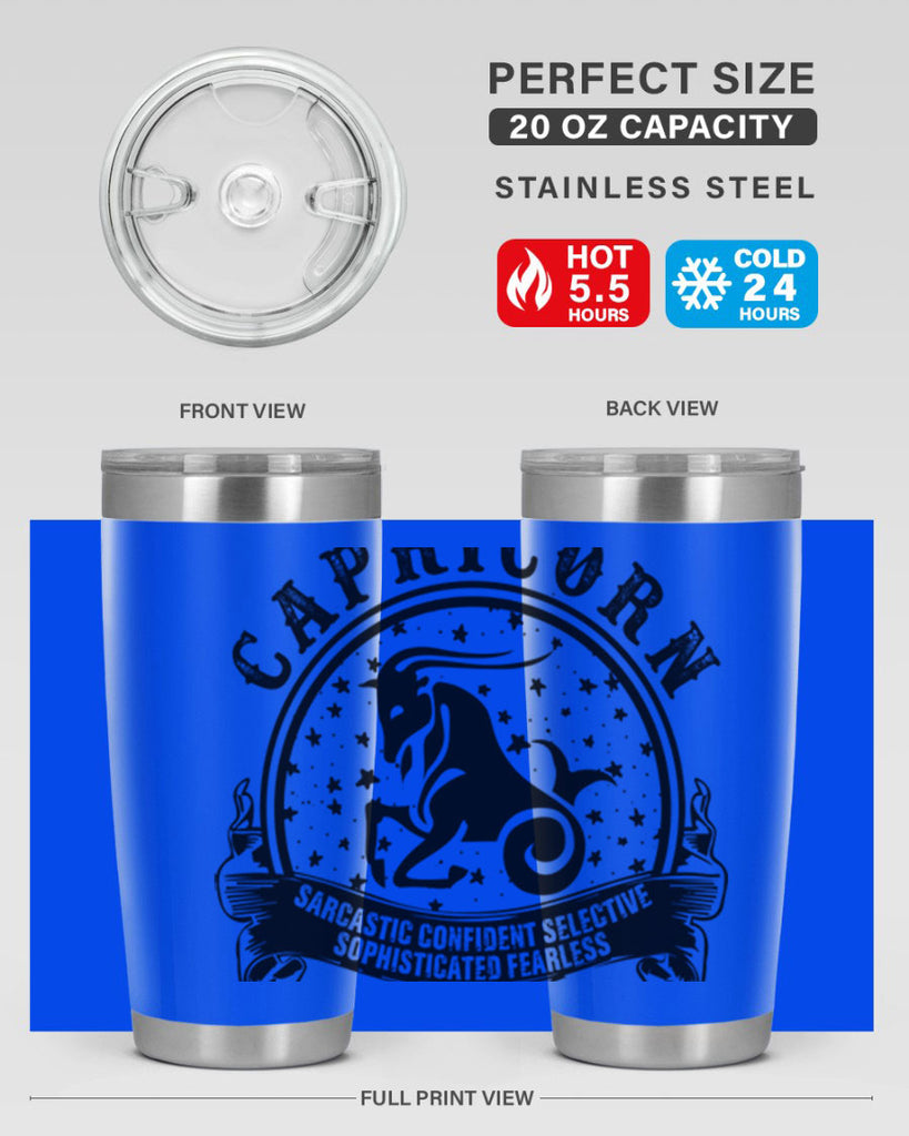 Capricorn 38#- zodiac- Tumbler