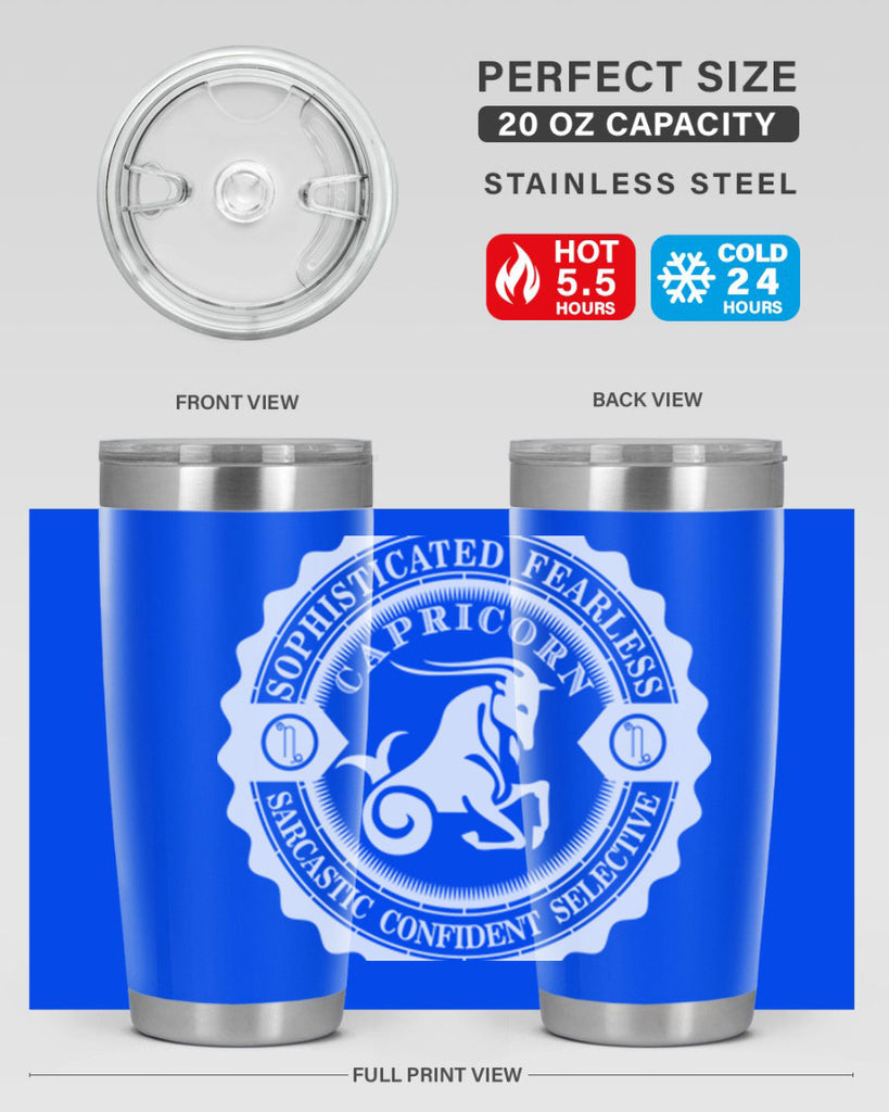 Capricorn 41#- zodiac- Tumbler