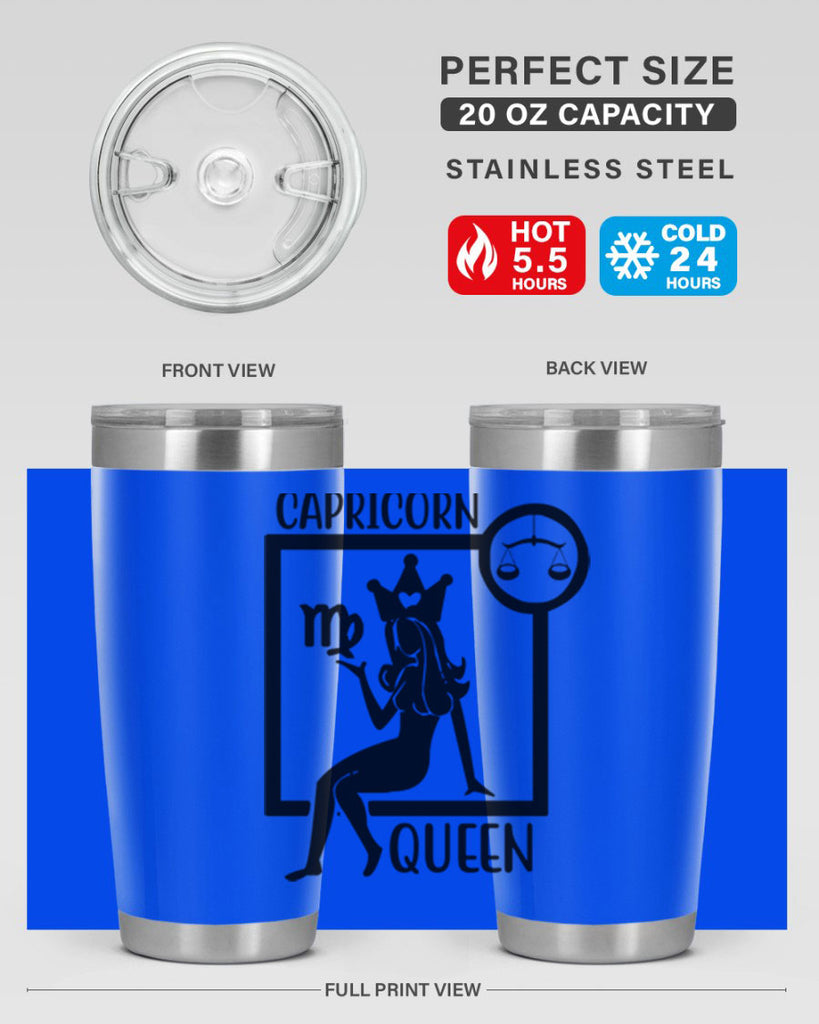 Capricorn queen 194#- zodiac- Tumbler