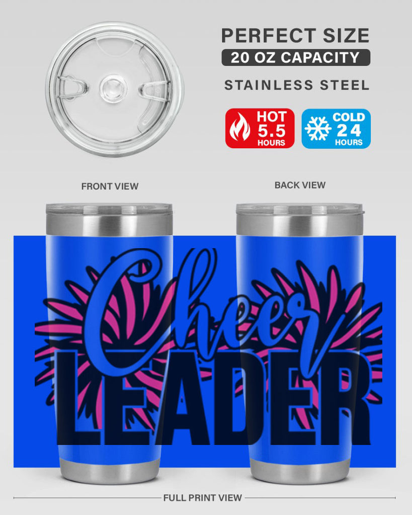 Cheer leader 1389#- cheer- Tumbler