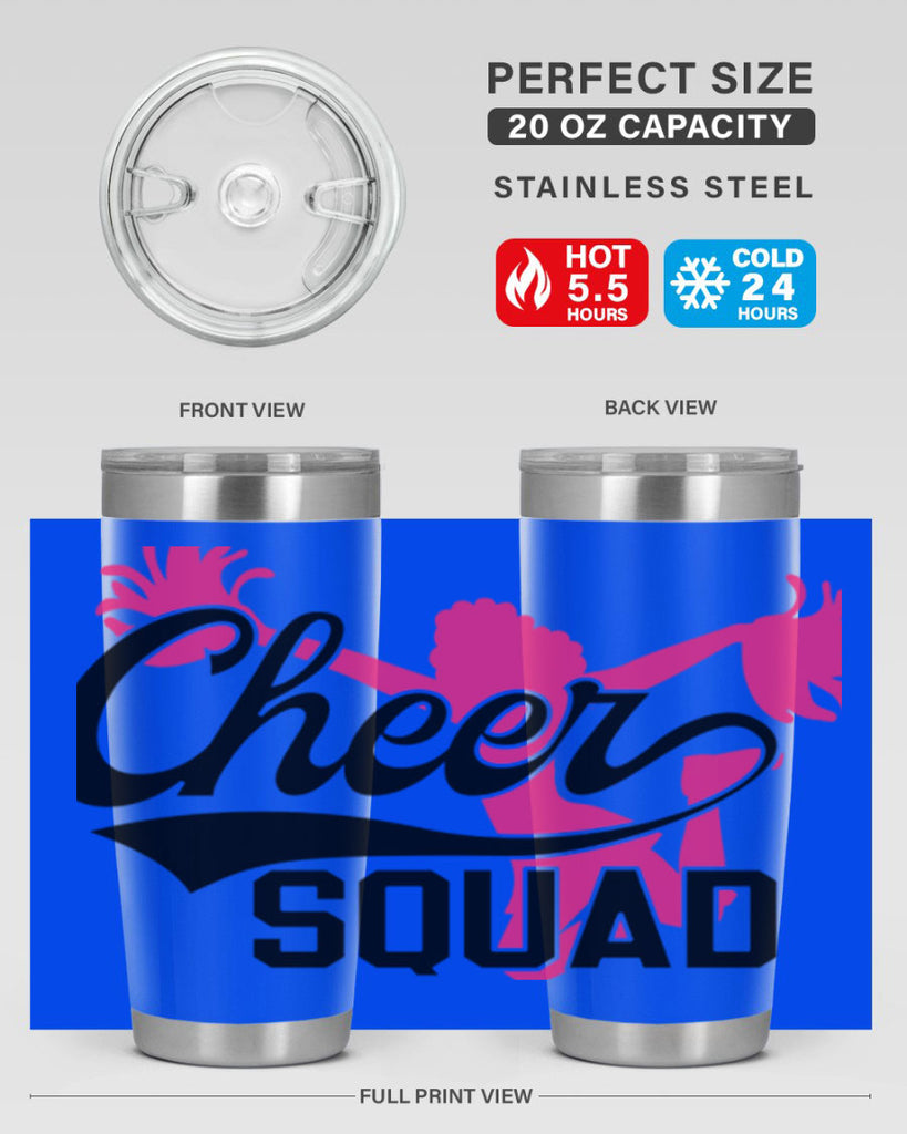 Cheer squad 1380#- cheer- Tumbler