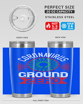 Corona Virus Ground Zero Style 5#- corona virus- Tumbler