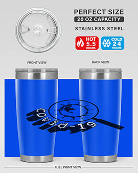 Covid Style 57#- corona virus- Tumbler