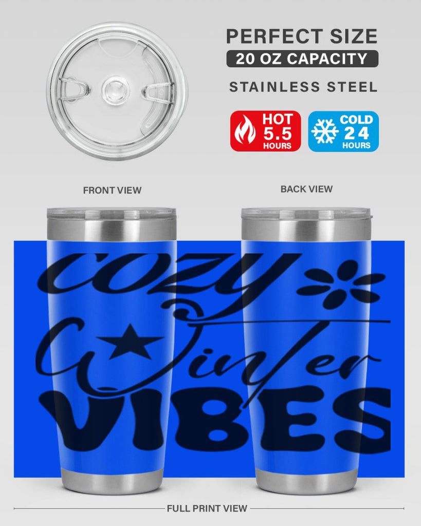 Cozy winter vibes 79#- winter- Tumbler