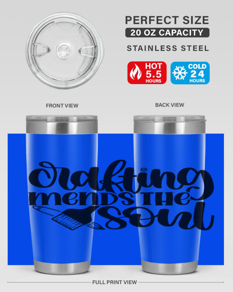 Crafting Mends The Soul 32#- crafting- Tumbler