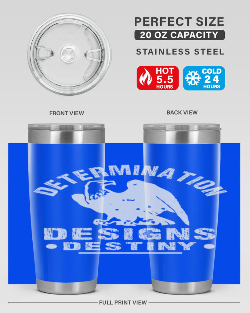 Determination designs destiny Style 3#- Fourt Of July- Tumbler