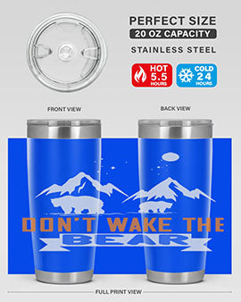 Don’t wake the bear 37#- Bears- Tumbler