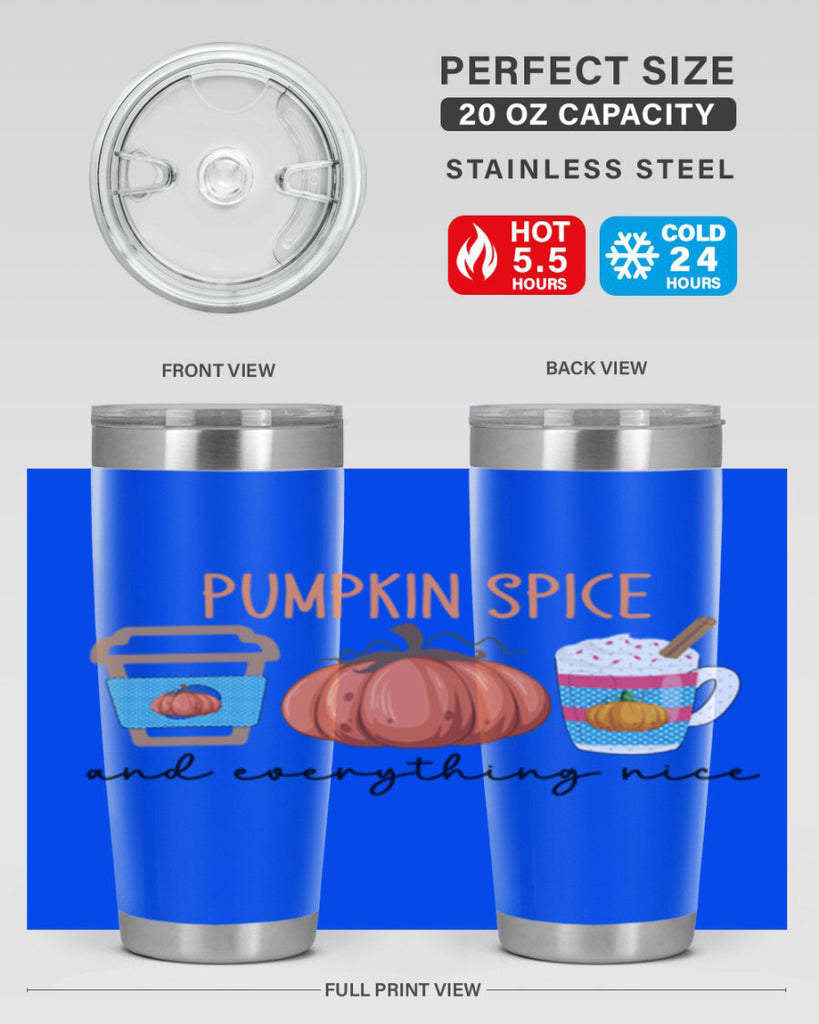 Fall Pumpkin Spice 127#- fall- Tumbler