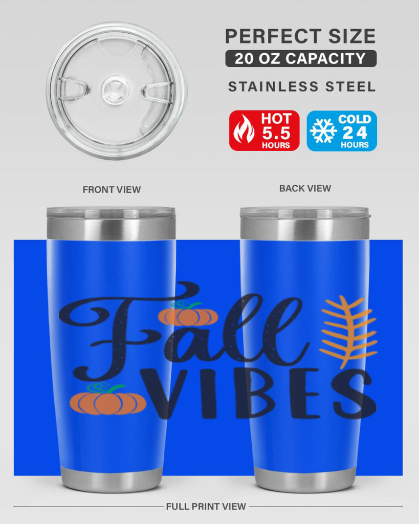 Fallvibes 163#- fall- Tumbler