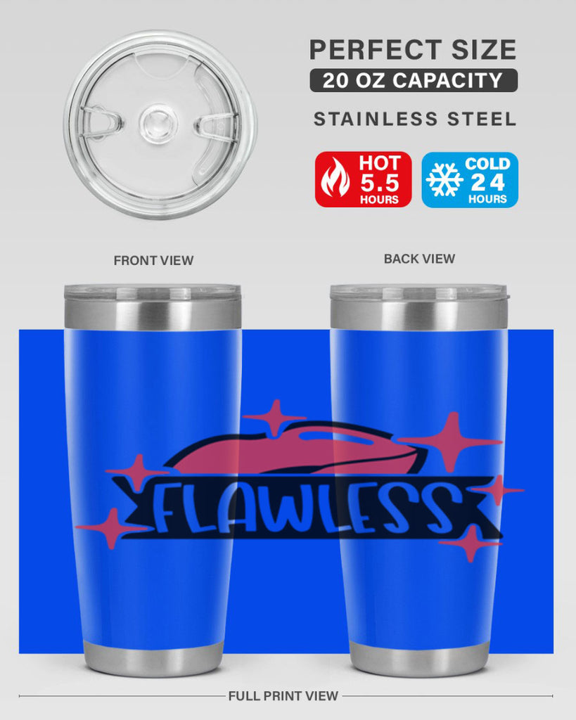 Flawless Style 102#- make up- Tumbler