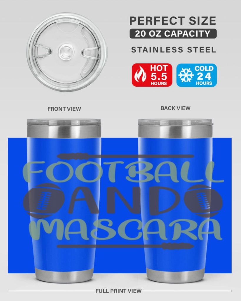 Football and Mascara 90#- fashion- Cotton Tank