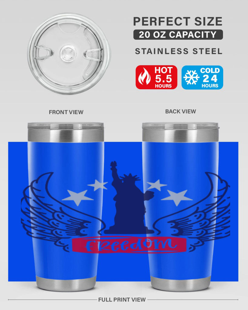 Freedom Style 150#- Fourt Of July- Tumbler