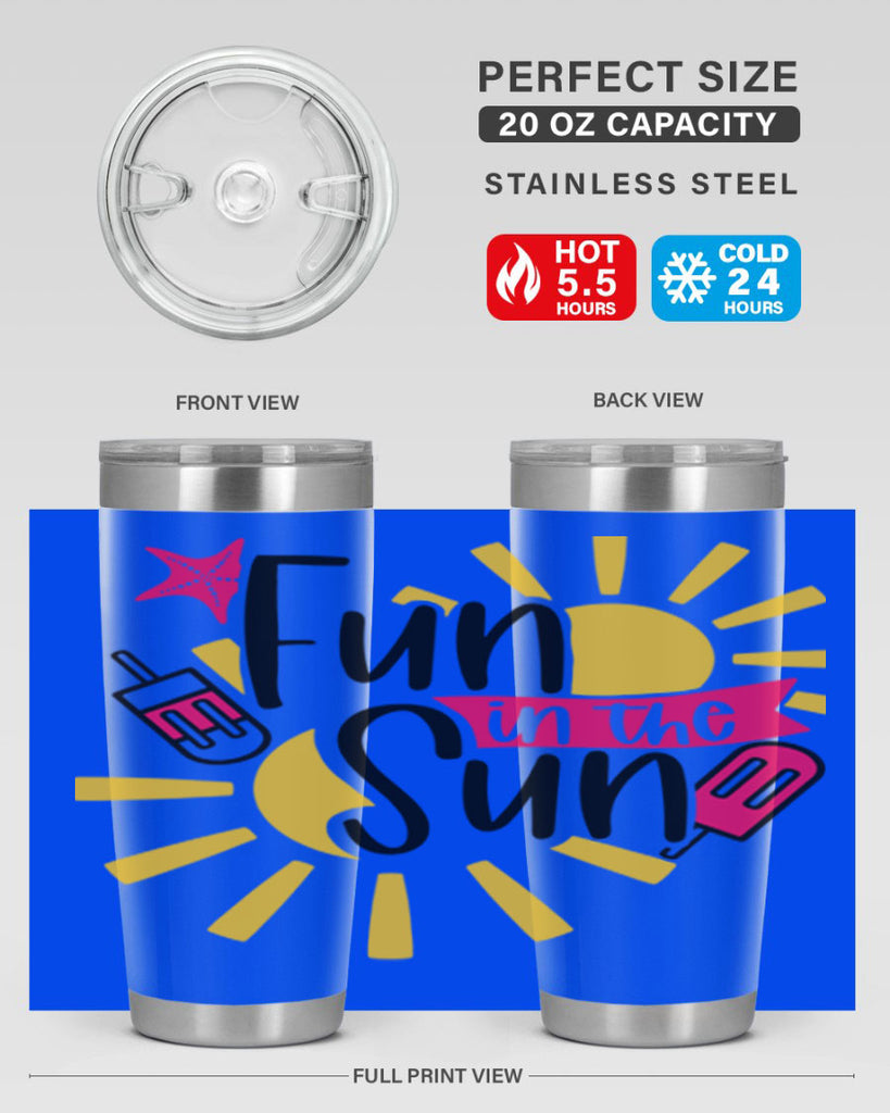 Fun In The Sun Style 45#- summer- Tumbler