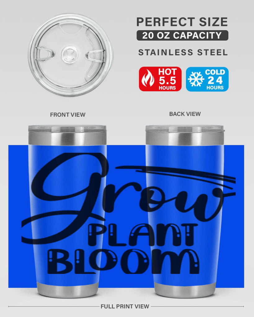 GROW PLANT BLOOM  151#- spring- Tumbler