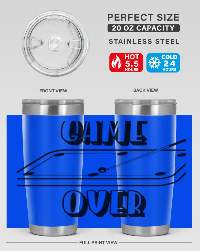 Game over 1218#- billards- Tumbler