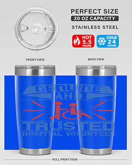 Genuine and Trusted Hospital Volunteer Style 2#- volunteer- Tumbler