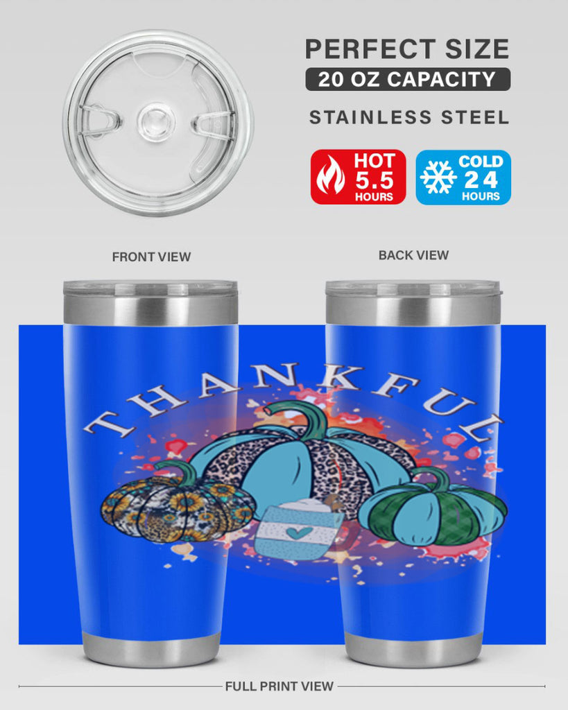 Happy Thanksgiving 247#- fall- Tumbler