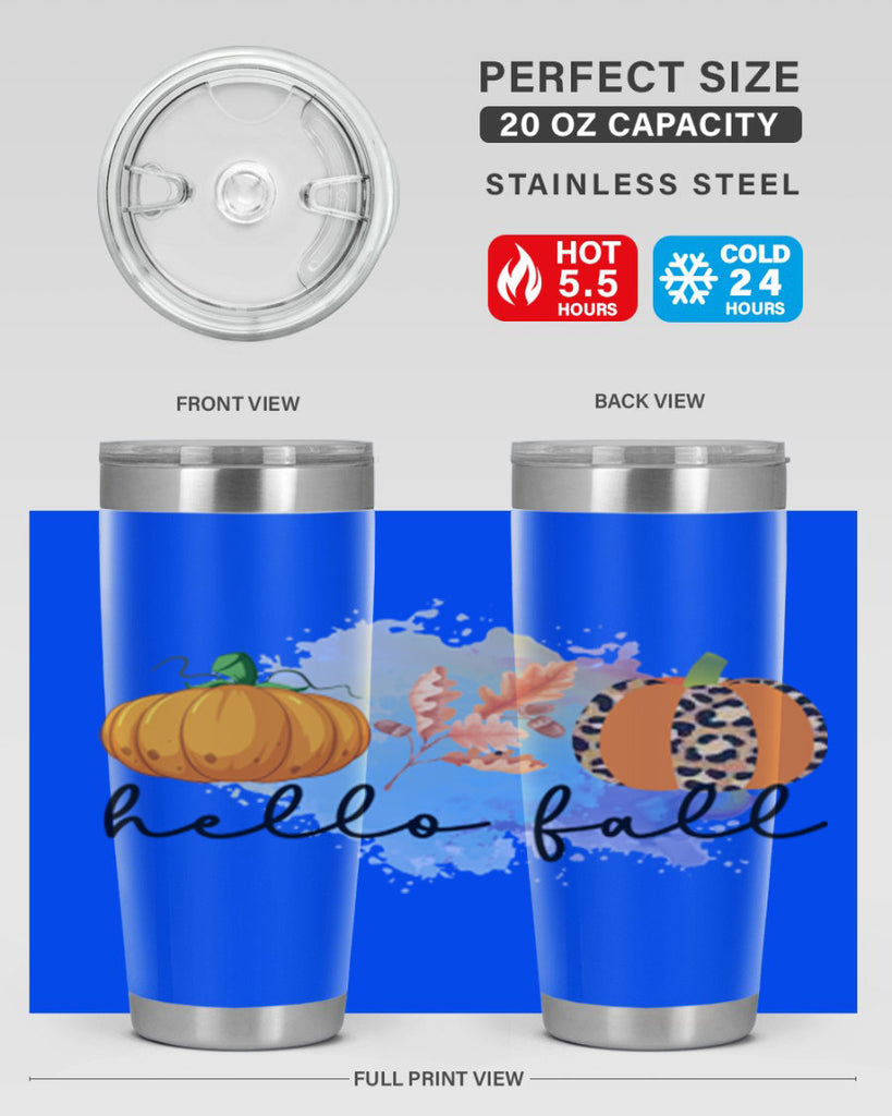 Hello Fall 277#- fall- Tumbler