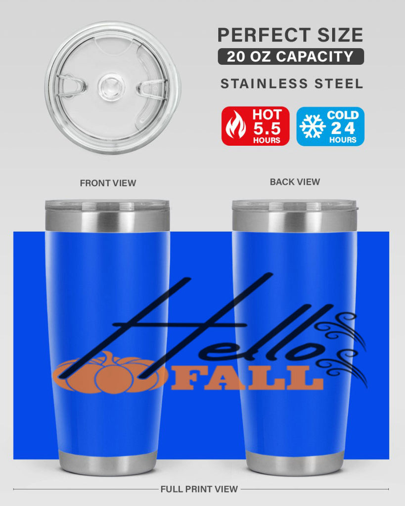 Hello Fall 281#- fall- Tumbler