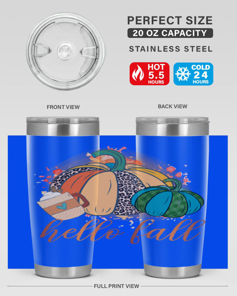 Hello Fall 282#- fall- Tumbler