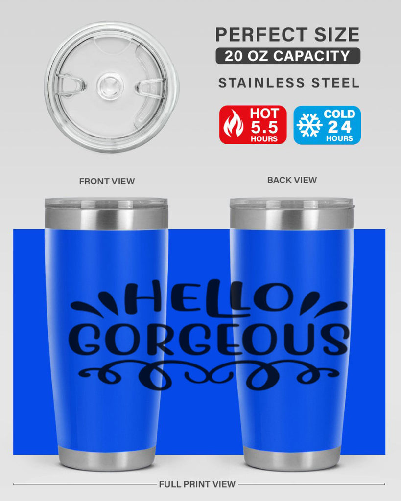 Hello Gorgeous 101#- fashion- Cotton Tank