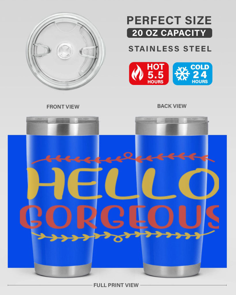 Hello Gorgeous 102#- fashion- Cotton Tank