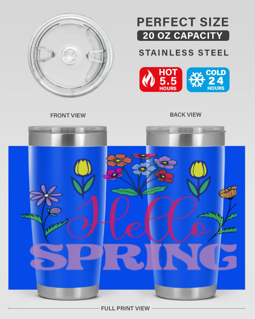 Hello Spring  233#- spring- Tumbler