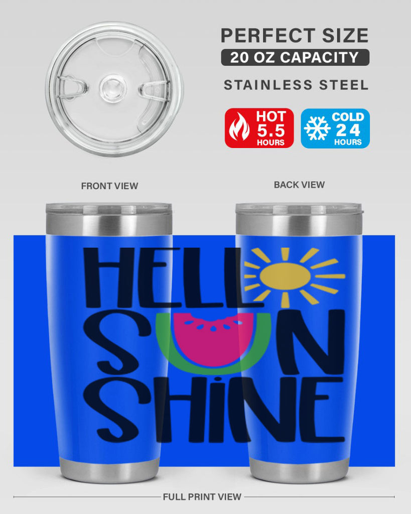 Hello Sunshine Style 37#- summer- Tumbler
