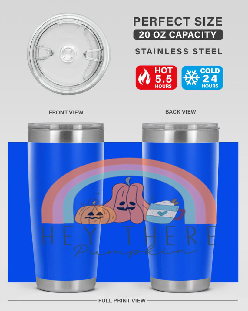 Hey There Pumpkin 309#- fall- Tumbler