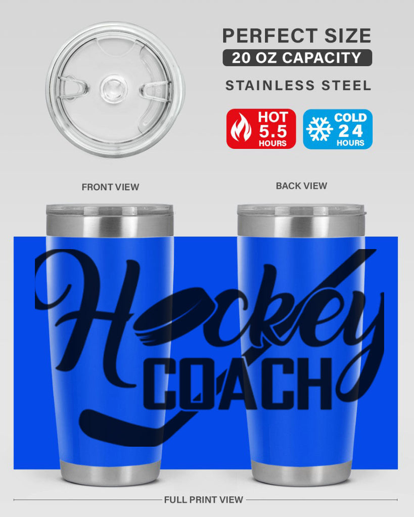 Hockey coach 1189#- hockey- Tumbler