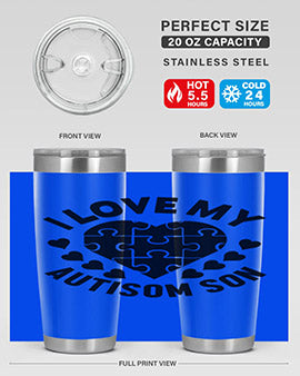 I love my Style 45#- autism- Tumbler